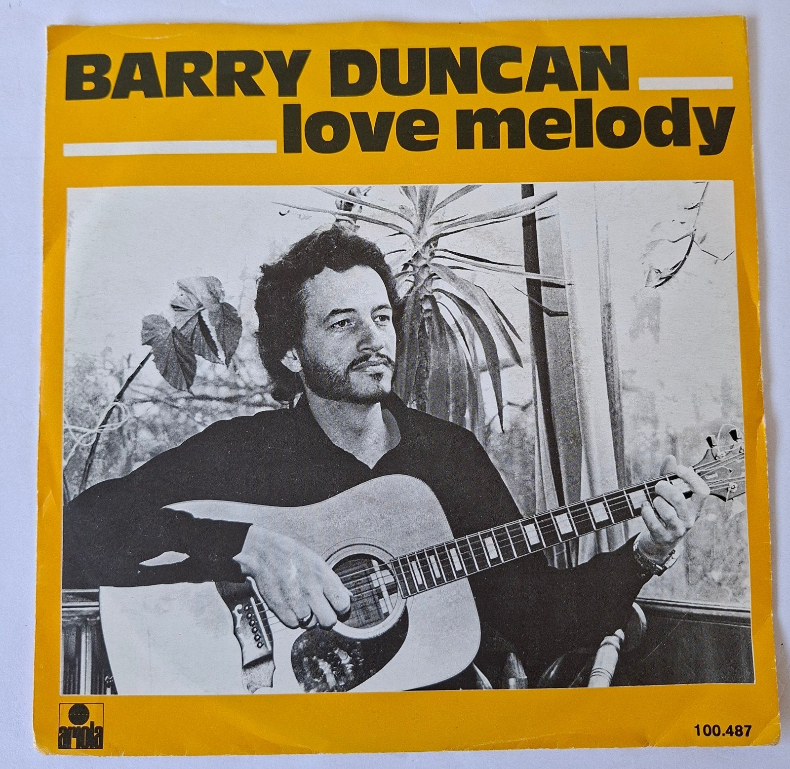 Barry Duncan        Love Melody, Gebruikt, 7 inch, Ophalen of Verzenden, Pop
