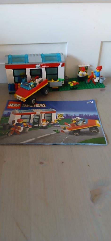 Lego 1254, Kinderen en Baby's, Speelgoed | Duplo en Lego, Ophalen of Verzenden, Gebruikt, Complete set, Lego