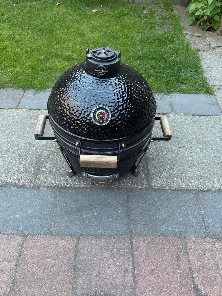 Jamestown Grill Kamado Compact BBQ, Ophalen, Zo goed als nieuw