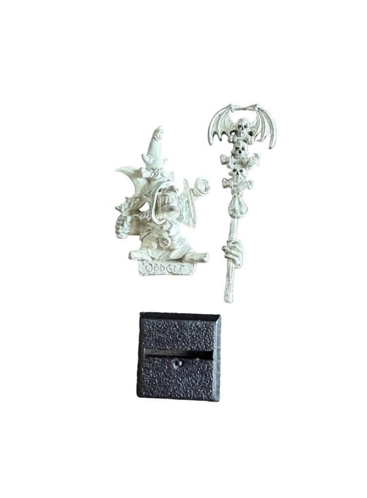 Warhammer Fantasy Old World Night Goblin Shaman Oddgit, ., Warhammer, Ophalen of Verzenden, Zo goed als nieuw