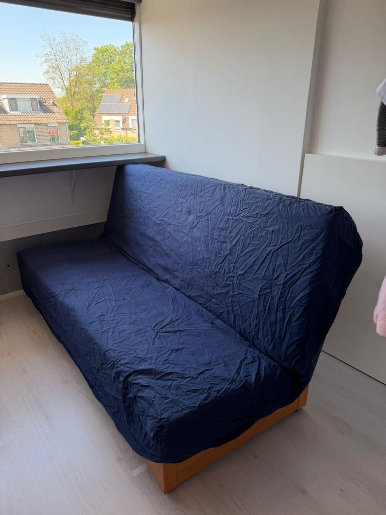 2 persoons slaapbank met opbergruimte, Ophalen, Gebruikt, Overige kleuren, Tweepersoons