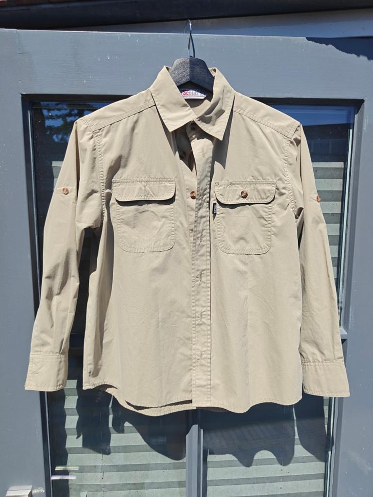 Scoutfit scouting blouse maat 146 zo goed als nieuw, Scouting, Ophalen of Verzenden, Zo goed als nieuw, Kleding