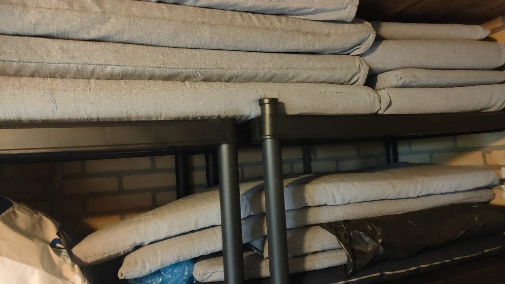 gratis tuinstoel kussens, Tuin en Terras, Tuinstoelen, Ophalen, Zo goed als nieuw, Overige materialen