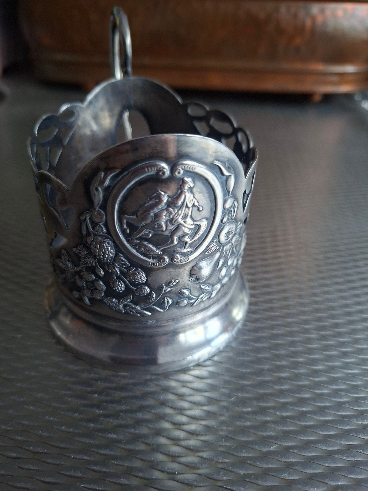 Russische theeglashouder, Ophalen of Verzenden