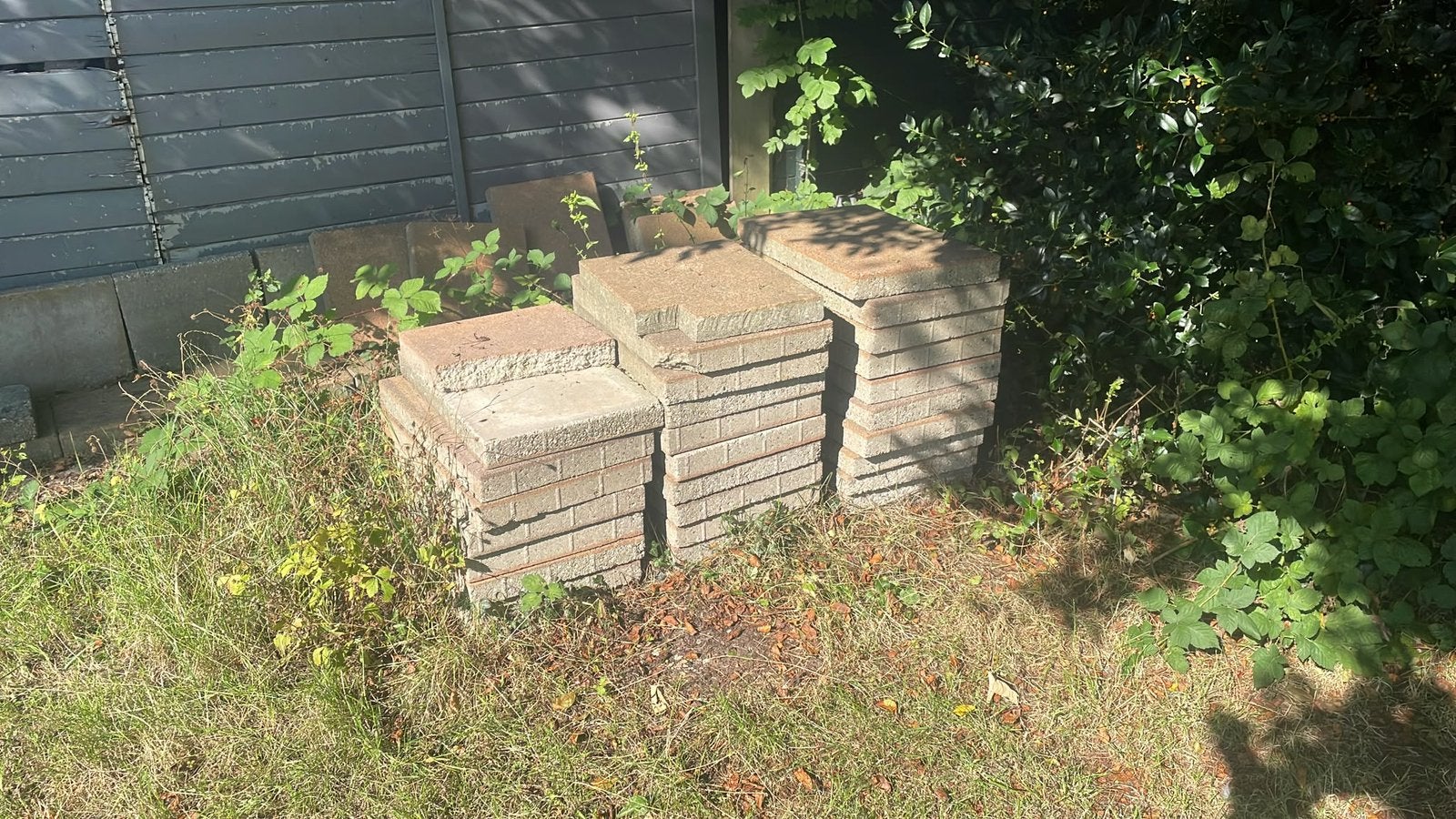Betontegels 60x40cm dik 7cm GRATIS OPHALEN, Tuin en Terras, Tegels en Klinkers, Ophalen, Gebruikt, Beton, Terrastegels