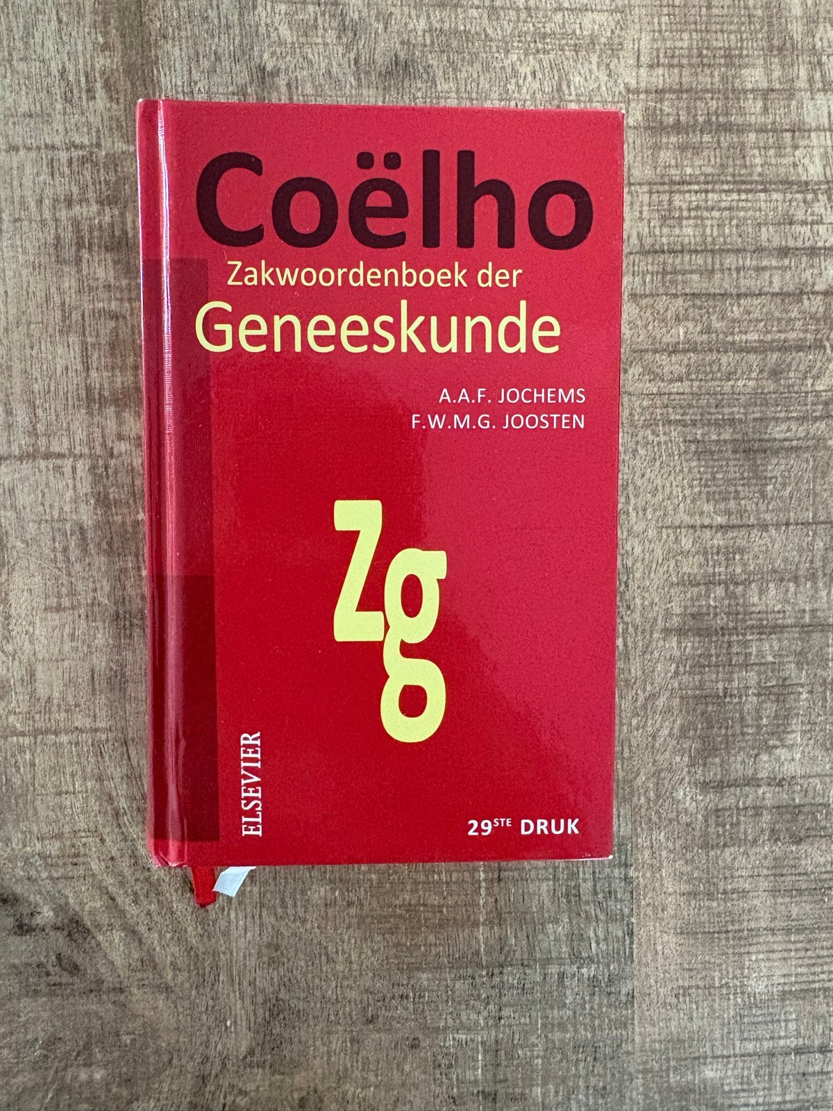 Coëlho Zakwoordenboek der Geneeskunde - 29e Druk