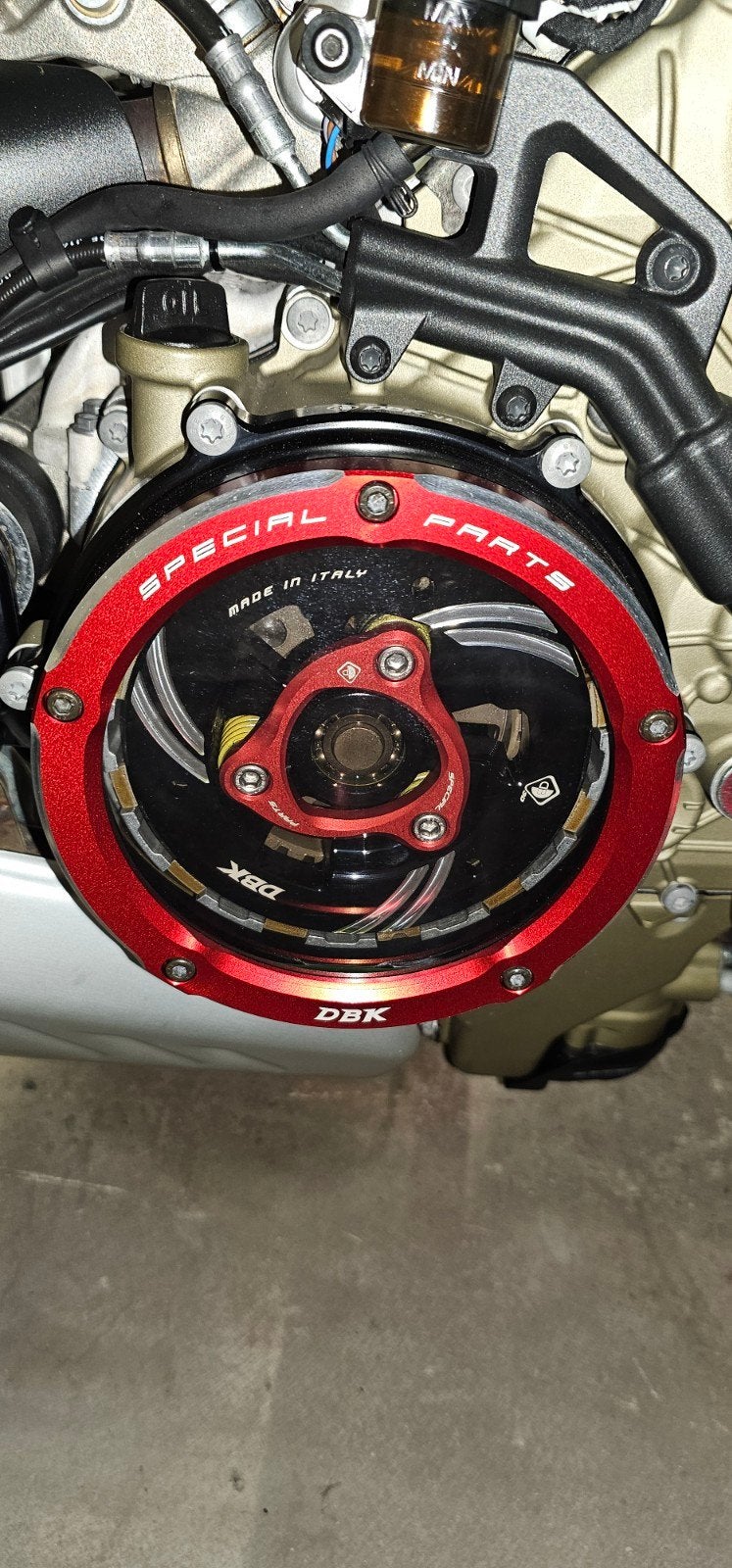 origineel ducabike dbk clear clutch cover compleet, Ophalen of Verzenden, Gebruikt