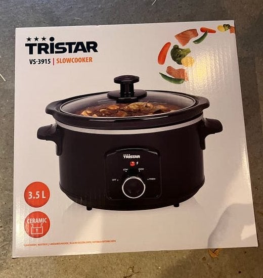 Tristar VS-3915 Slowcooker 3.5L - Nieuw in doos, Ophalen, Nieuw