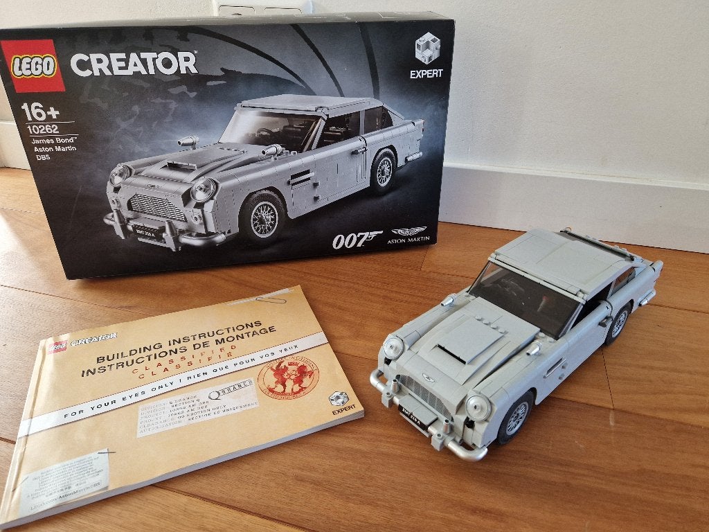 Lego Creator James Bond Aston Martin DB5 10262, Compleet, Lego, Ophalen of Verzenden, Zo goed als nieuw