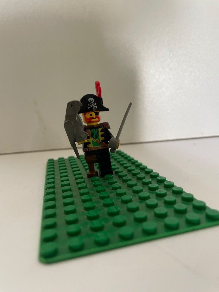 LEGO Vintage Pirates Kapitein Roodbaard (6285 / 6286), Lego, Zo goed als nieuw, Minifiguur, Pirates