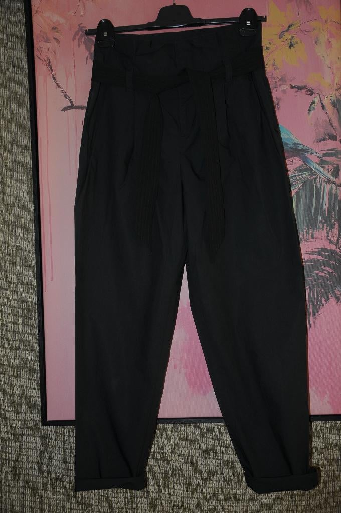 Mooie zwarte paperback broek van Scotch & Soda, M, ZGAN!!, Maat 38/40 (M), Zwart, Scotch & Soda, Ophalen of Verzenden