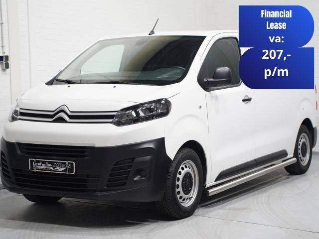 Citroën Jumpy 1.5 HDI 120 pk L2H1 Navi, Airco, Cruise Contr, Stof, 4 cilinders, Citroën, Wit