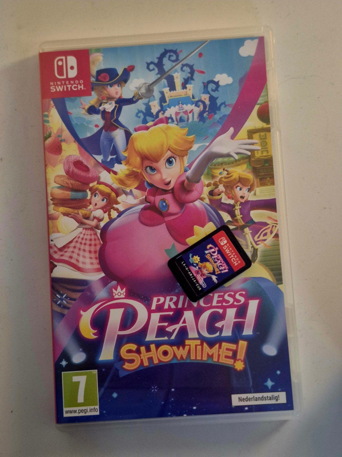 Princess Peach Showtime Nintendo Spel, Avontuur en Actie, Gebruikt, 1 speler, Eén computer
