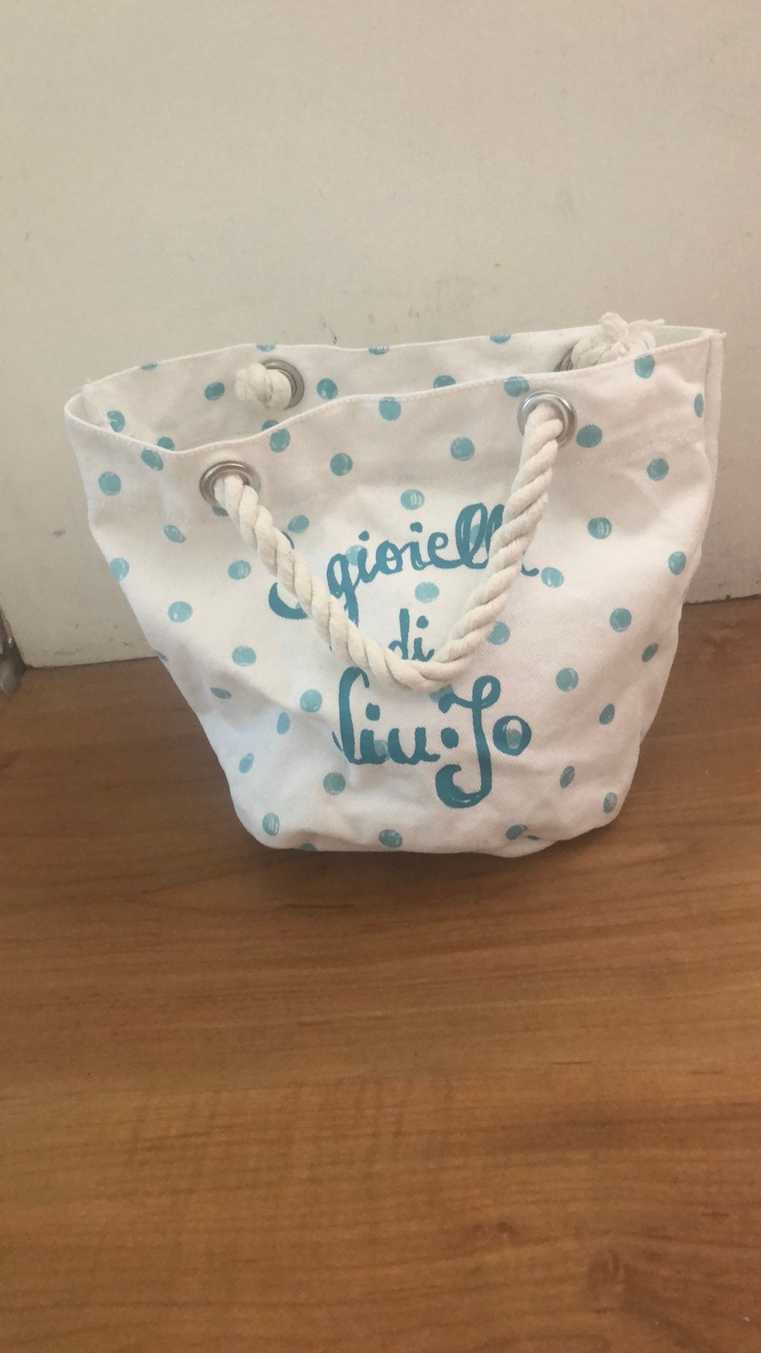 Liu Jo tasje wit met polkadots stippen, Ophalen of Verzenden, Zo goed als nieuw, Wit, Overige typen