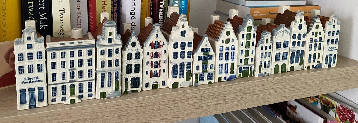 Royal Goeddewaagen Miniatuurhuisjes porselein, Ophalen of Verzenden, Zo goed als nieuw