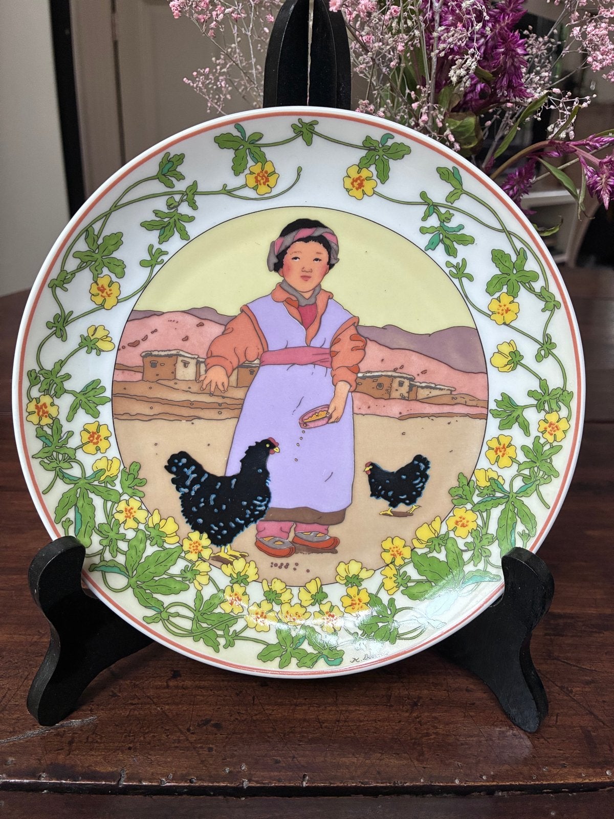 Unicef Villeroy & Boch sierbord "Onze Kinderen" No. 2, Antiek en Kunst, Ophalen of Verzenden