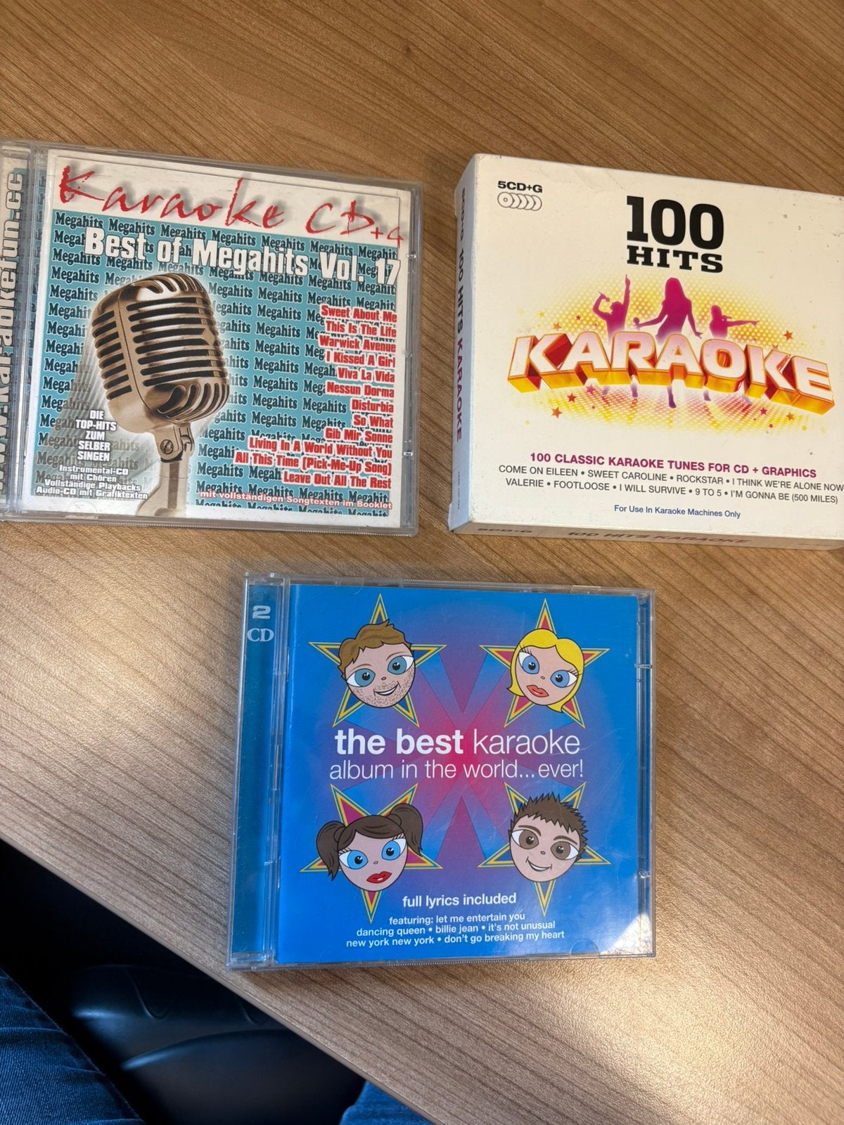 Karaoke cds, Ophalen of Verzenden, Zo goed als nieuw