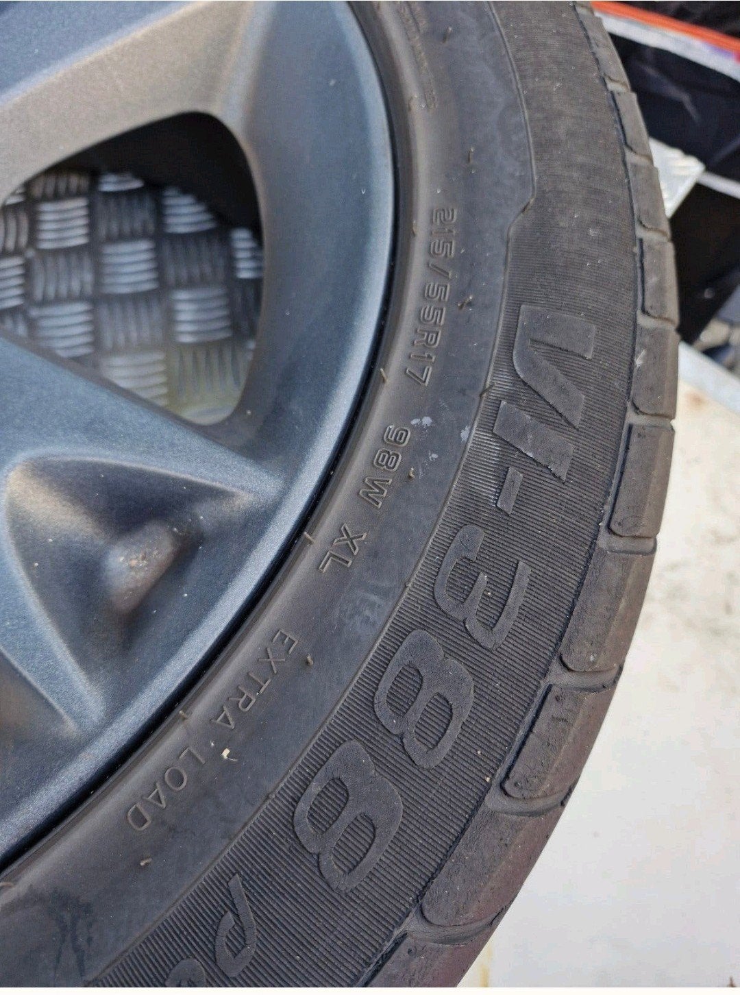 Mitsubishi velgen met band, Ophalen, Gebruikt, Mitsubishi