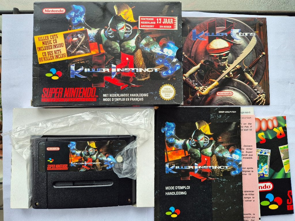 KILLER INSTINCT + CD, Avontuur en Actie, Gebruikt, 1 speler, Ophalen of Verzenden