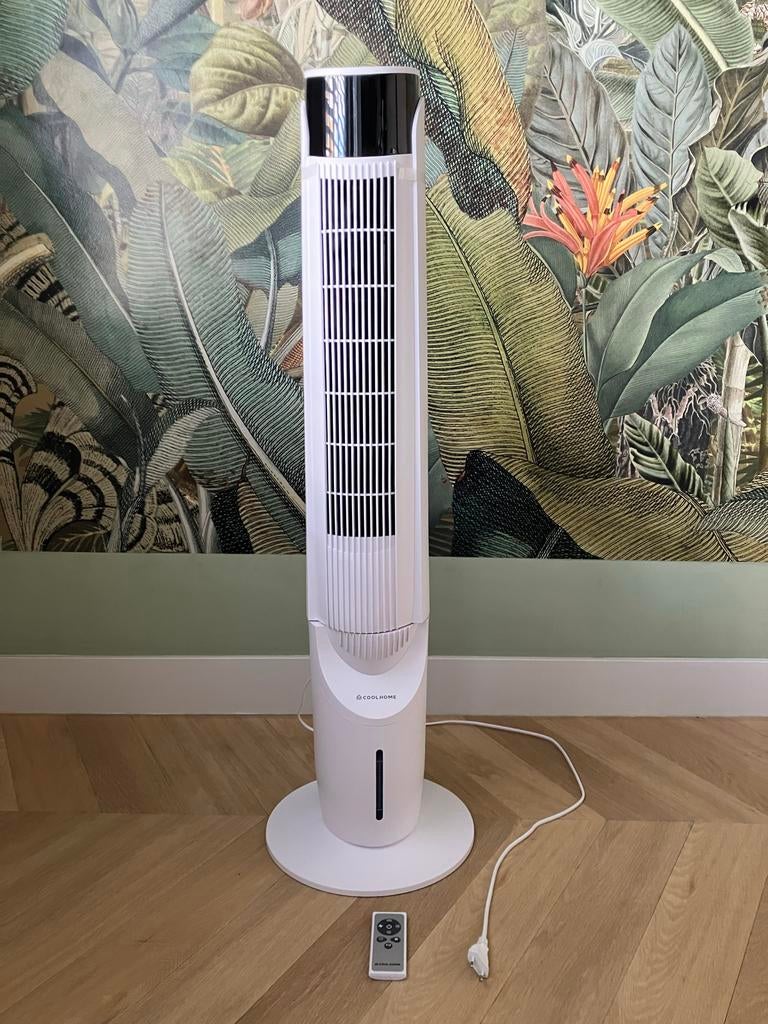 Coolhome aircooler wit / ventilator / koeler AC2209, Witgoed en Apparatuur, Ophalen, Zo goed als nieuw, Tafelventilator