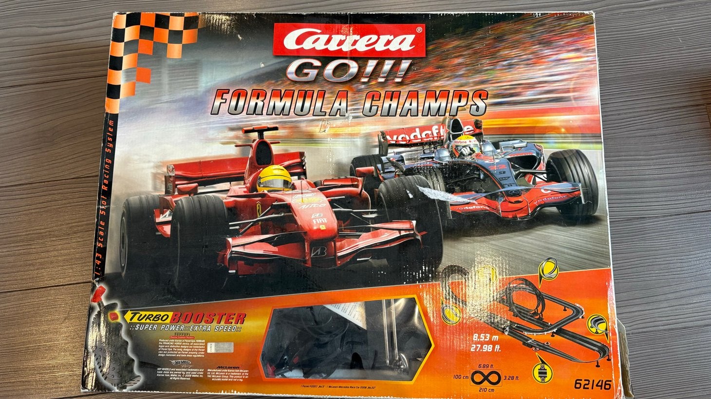 Carrera GO!!! Formula Champs Racebaan Set, Ophalen, Racebaan, Carrera, Zo goed als nieuw