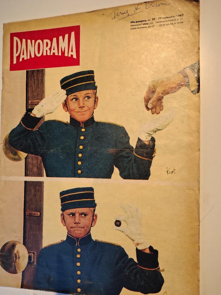 Panorama 29 september 1962, Ophalen of Verzenden, Gelezen