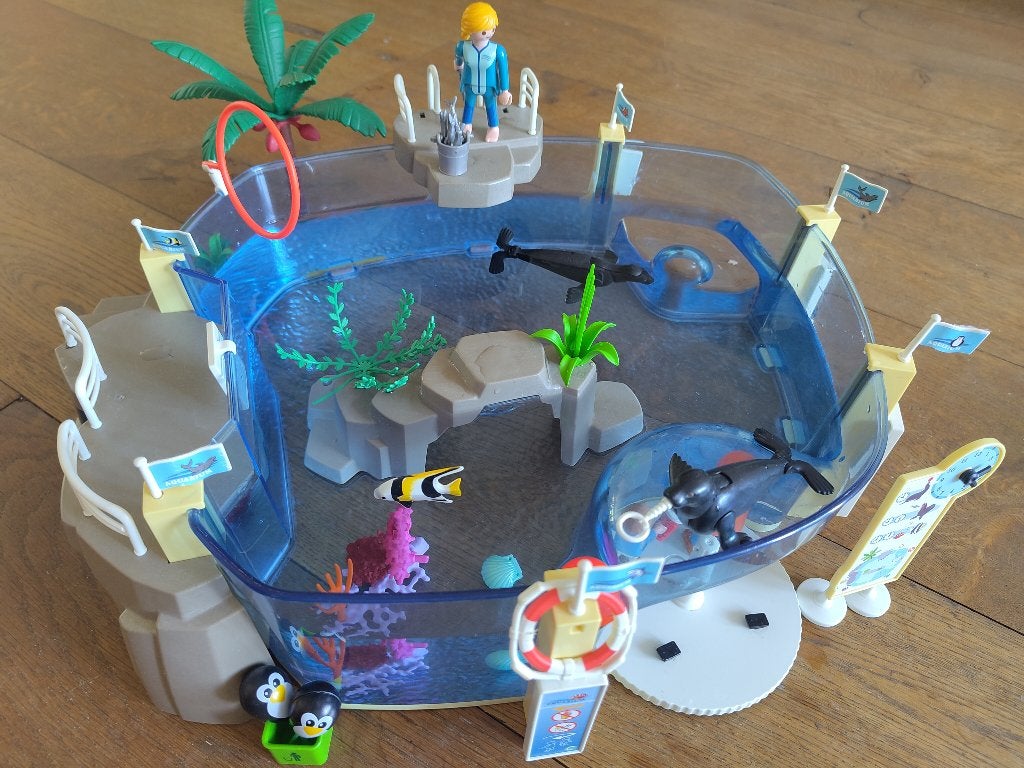 Playmobil Aquarium, Ophalen of Verzenden, Gebruikt, Complete set