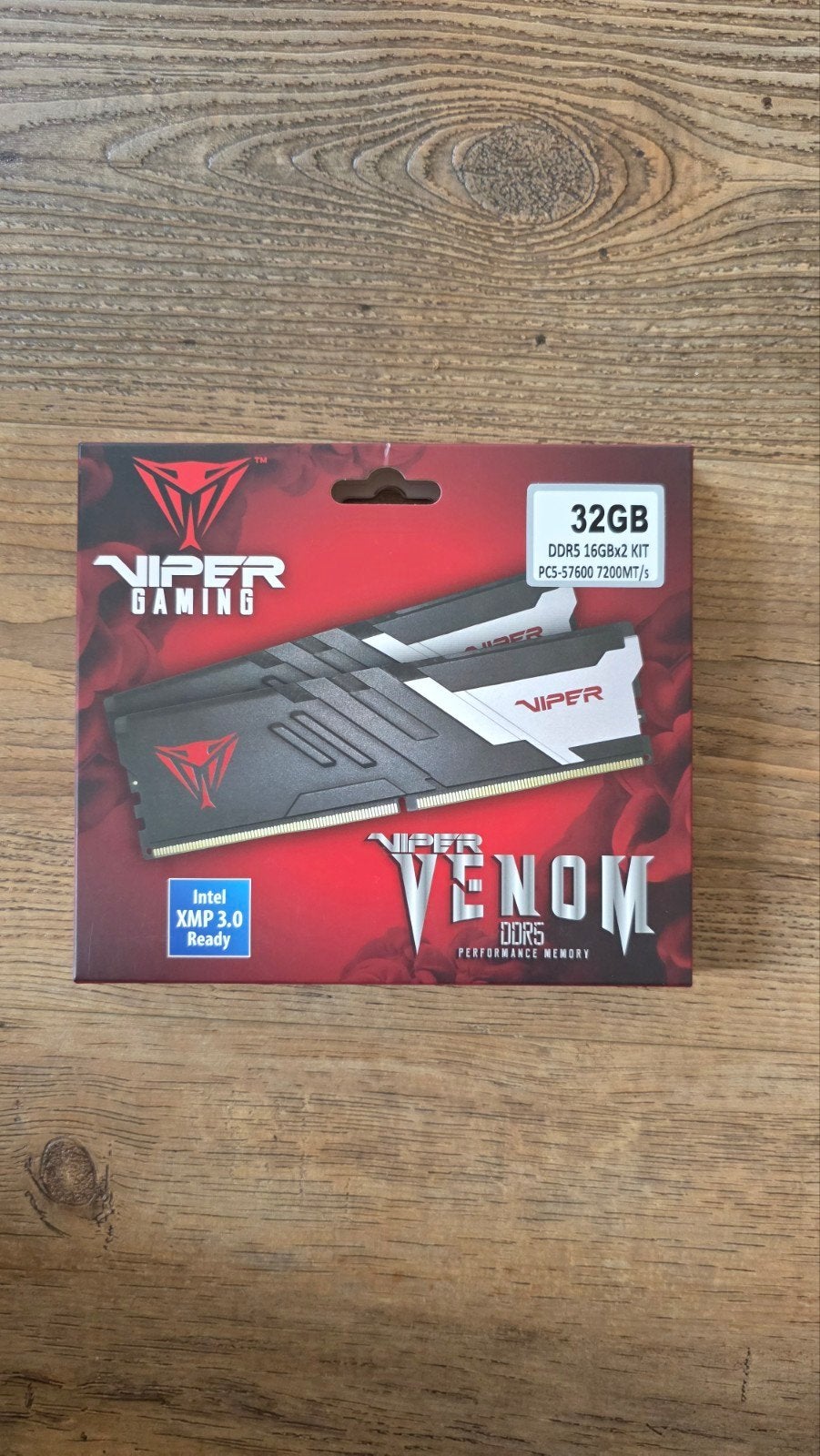 Patriot Viper Venom 32GB DDR5-7200 RAM (2x 16GB) Zwart, Computers en Software, RAM geheugen, 32 GB, Ophalen of Verzenden, Zo goed als nieuw