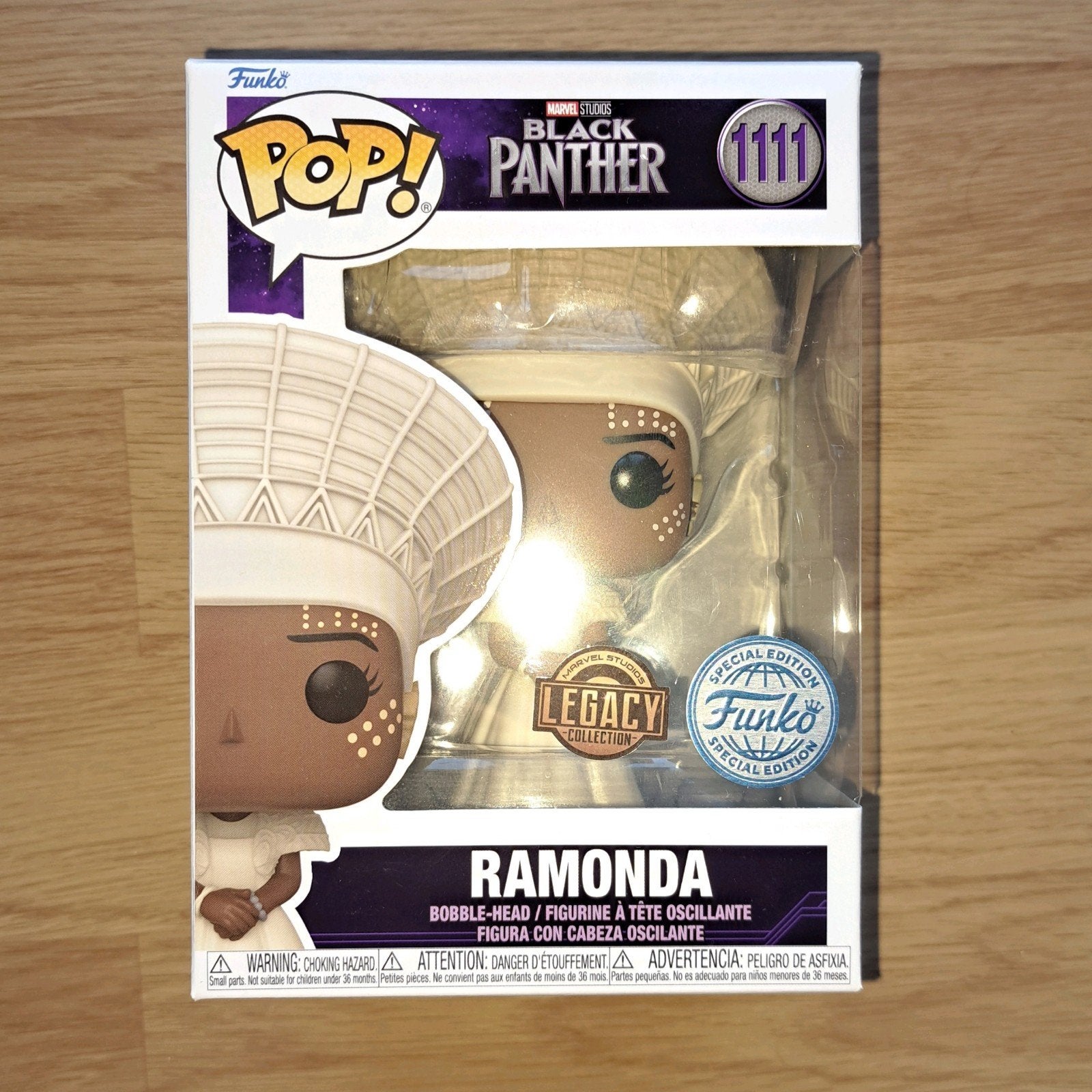Funko Pop! Ramonda #1111 - Black Panther Legacy Collection, Ophalen of Verzenden, Nieuw