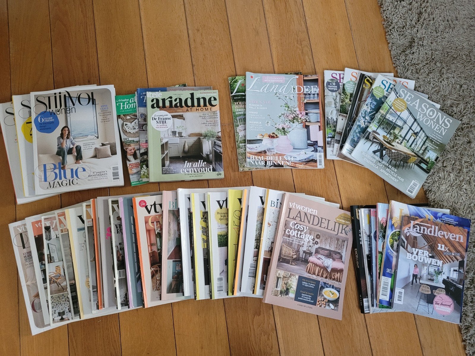 Woontijdschriften, woonbladen: VT wonen, Ariadne, Landleven, Ophalen of Verzenden, Gelezen, Overige typen