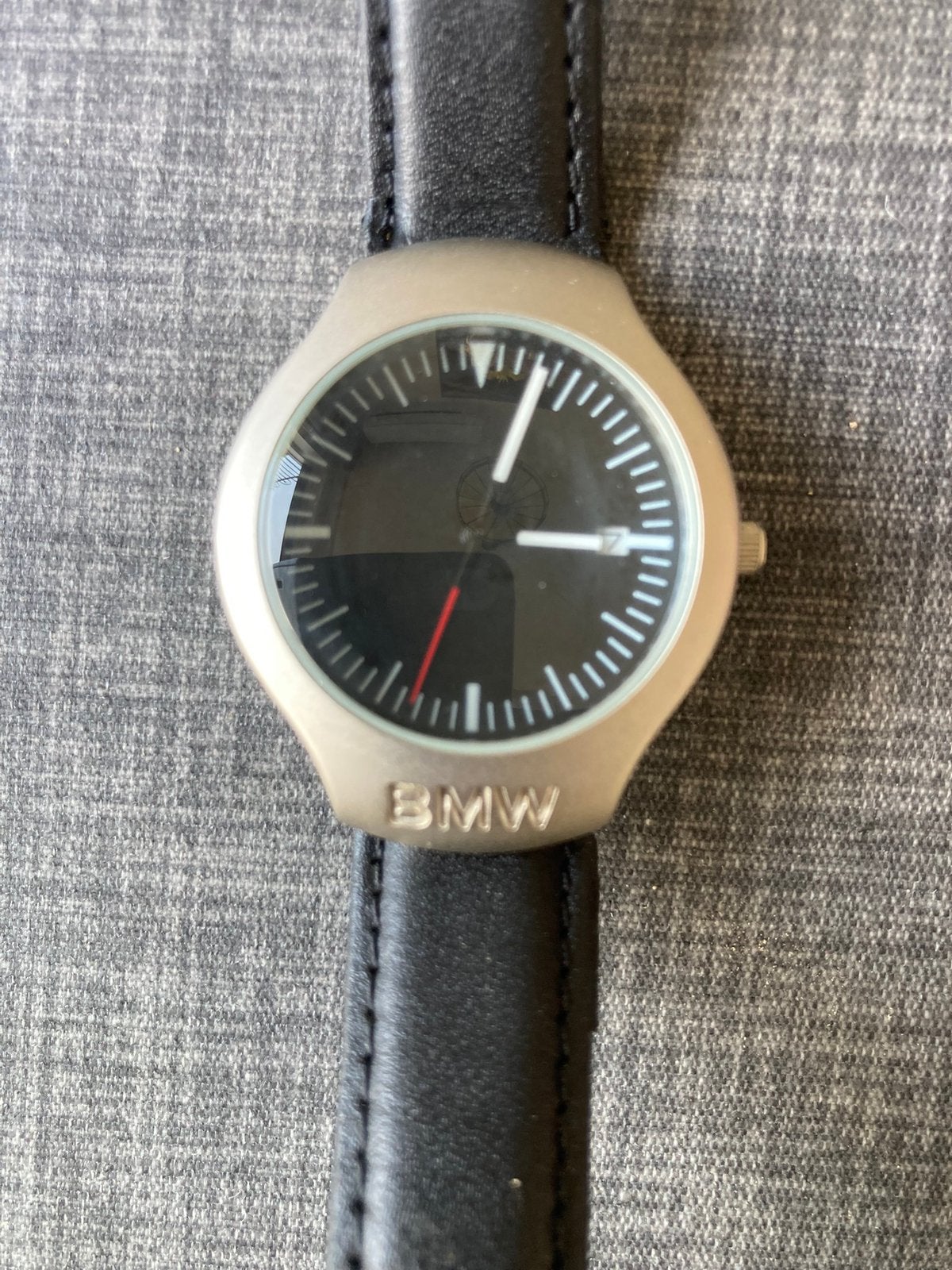 BMW horloge, Sieraden, Tassen en Uiterlijk, Horloges | Heren, Overige merken, Gebruikt, Staal, Polshorloge