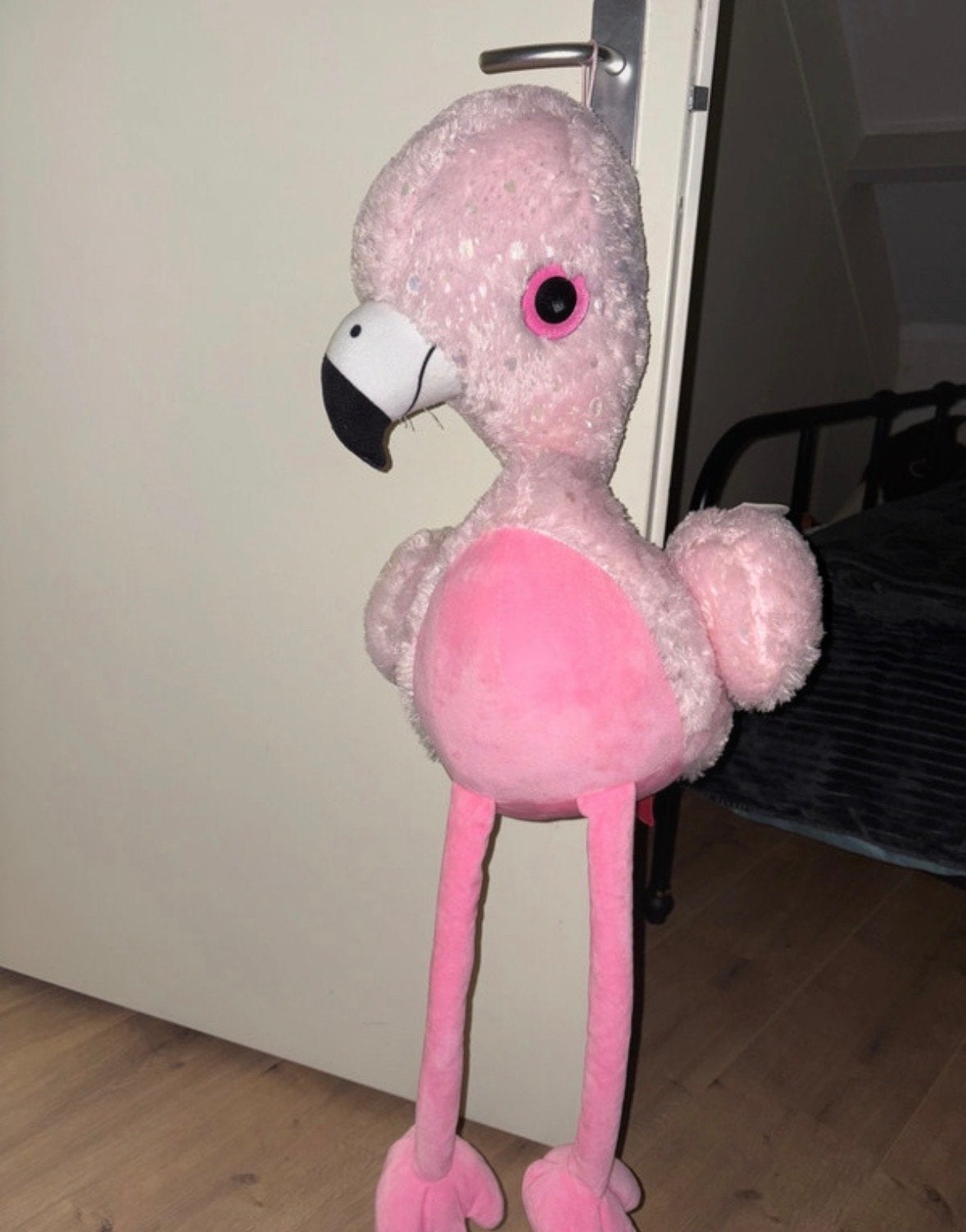 Roze Flamingo Knuffel - Nieuw, Overige typen, Nieuw, Ophalen of Verzenden, Met label