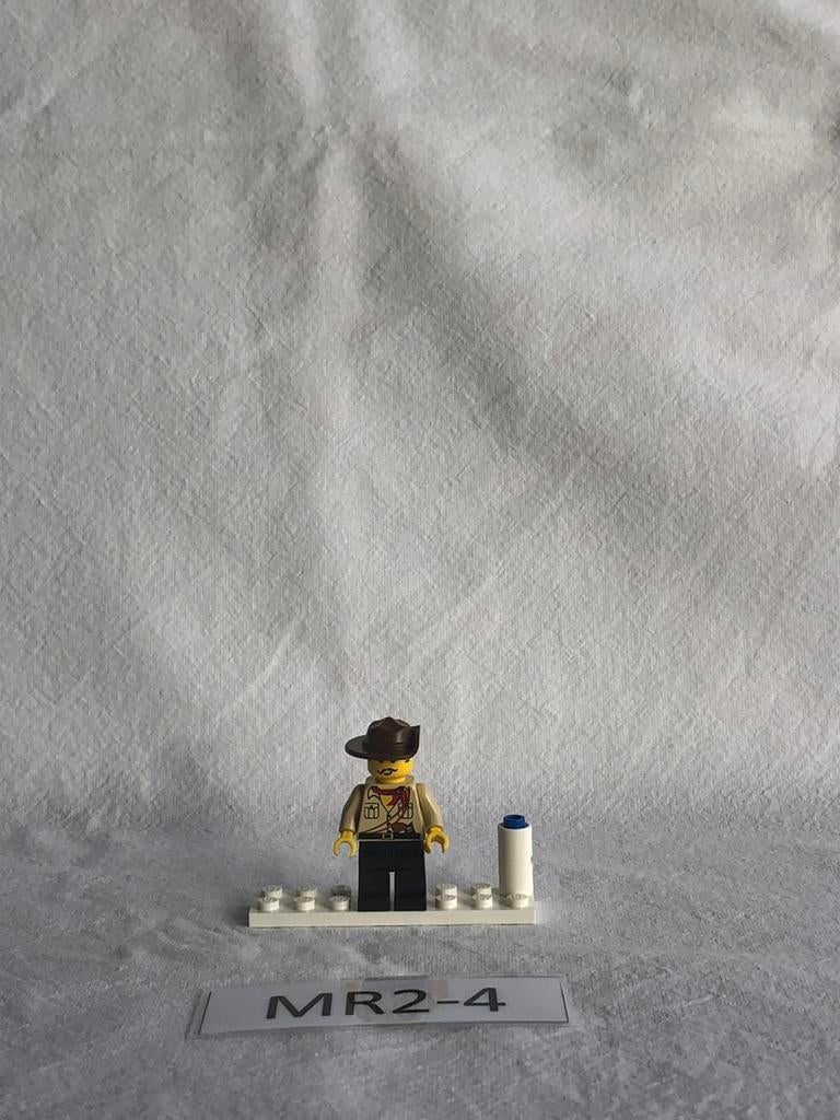 Lego adventure Minifiguur adv010 Johnny Thunder - MR2-4, Lego, Lego, Lego, Ophalen of Verzenden