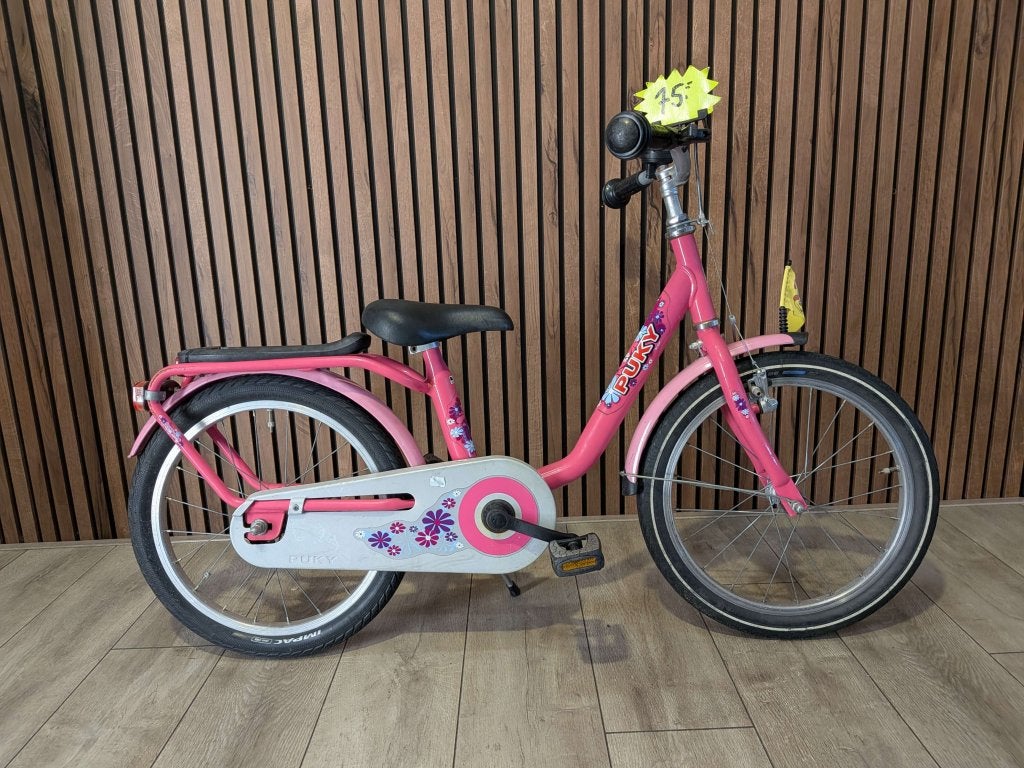 Puky Skyride 18 inch meisjesfiets, Terugtraprem, Gebruikt, Puky, Niet ingevuld