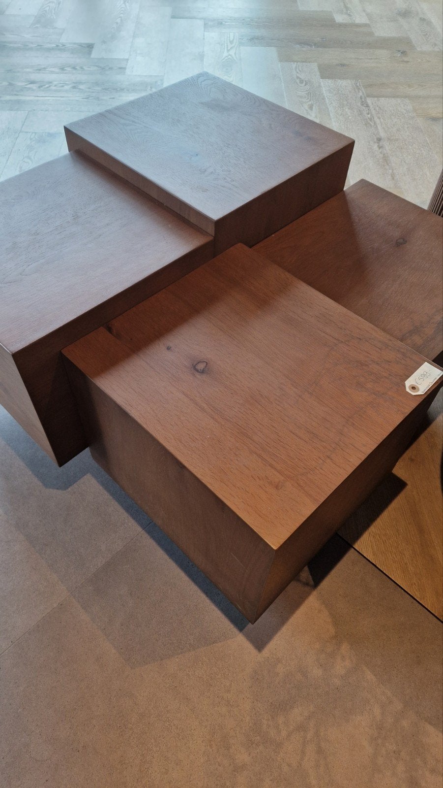 Eleonora Salontafel Quinten, Ophalen, 50 tot 100 cm, Nieuw, 50 tot 100 cm
