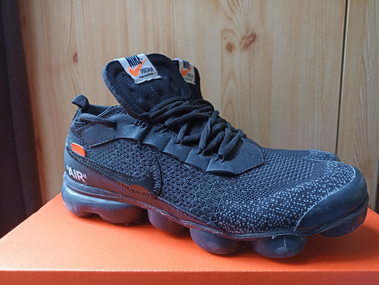 Nike Off white Vapormax maat 41, Kleding | Heren, Schoenen, Ophalen, Zwart, Nike, Sneakers of Gympen