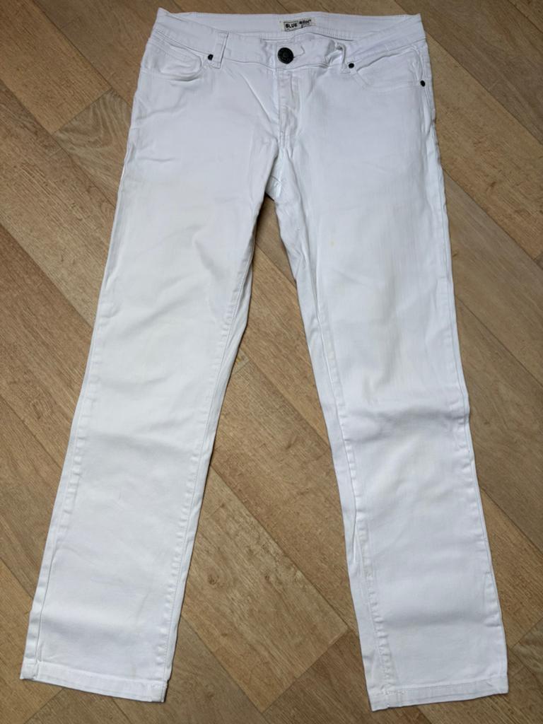 Witte jeans broek maat 40 L, Kleding | Dames, Ophalen of Verzenden, Zo goed als nieuw, Wit, W30 - W32 (confectie 38/40)