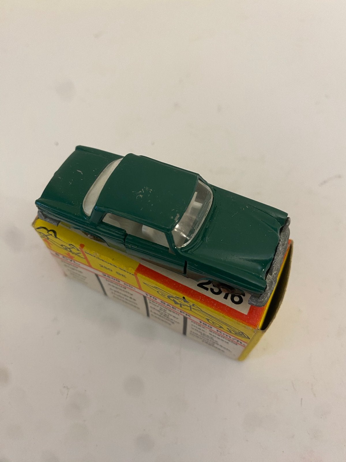 Bestbox Mercedes-Benz 250 SE - Groen (2516), Ophalen of Verzenden