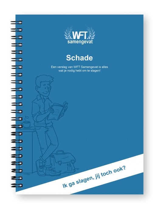 WFT Schade Particulier | Lesboek + oefenvragen, Verzenden, Beta, Nieuw, HBO