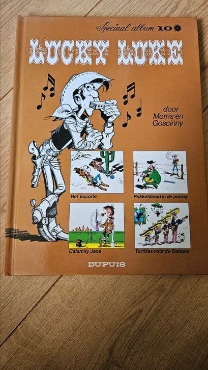 Lucky Luke Speciaal Album 10 - Morris en Goscinny, Eén stripboek, Ophalen of Verzenden, Gelezen, Morris en Goscinny