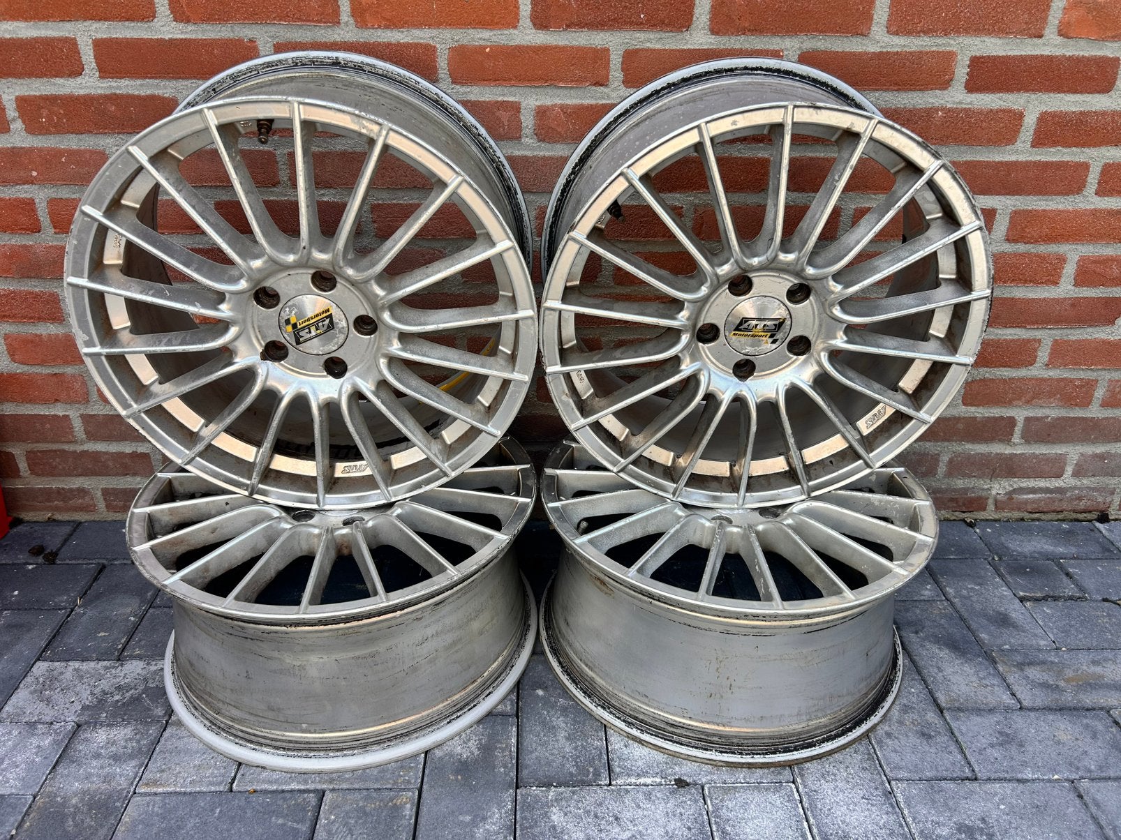 Ats velgen 18 inch spacers volvo v70 velgen, Ophalen, Gebruikt