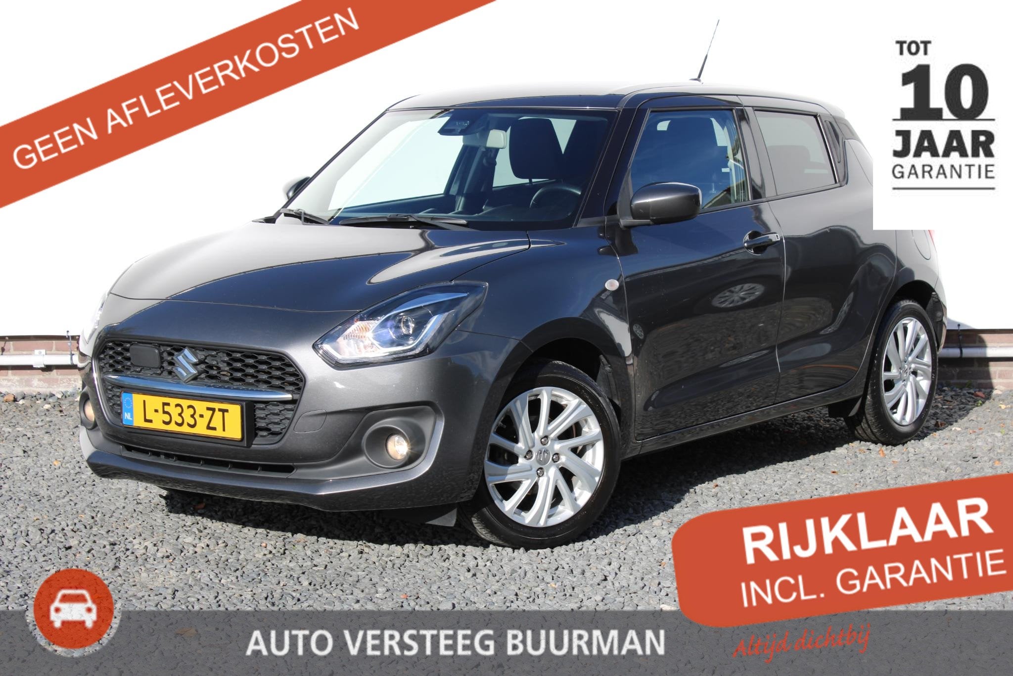 Suzuki Swift 1.2 Select Smart Hybrid 1e Eig Dealer onderhoud, Auto's, Stof, Gebruikt, 4 cilinders, 400 kg
