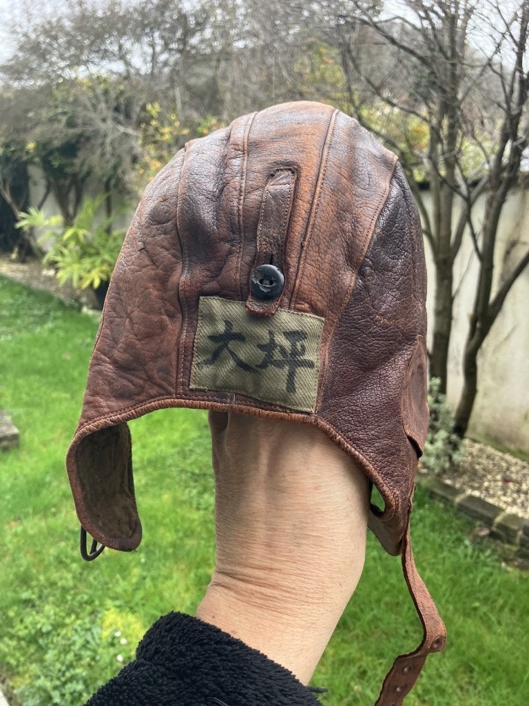 Japanse kamikaze-pilotenhelm, militair ww2, Ophalen of Verzenden, Landmacht, Duitsland