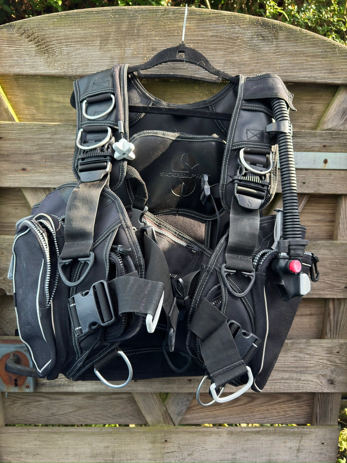 Trimvest (BCD) Scubapro Tblack te koop, Watersport en Boten, Duiken, Ophalen of Verzenden, Zo goed als nieuw, Trimvest of Wing
