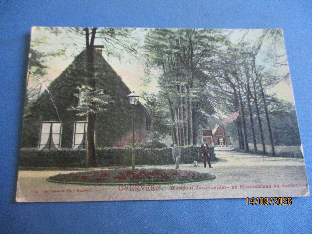 Overveen, Ophalen of Verzenden, Voor 1920, Gelopen, Noord-Brabant