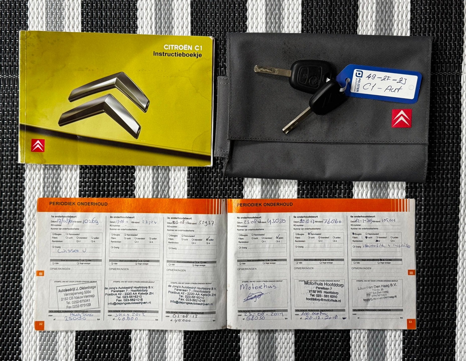 Citroen C1 1.0|AUTOMAAT|NAP|AIRCO|3EIG|5DRS|DEALERONDERHOUD!, Auto's, Dealer onderhouden, Gebruikt, 4 stoelen, 68 pk