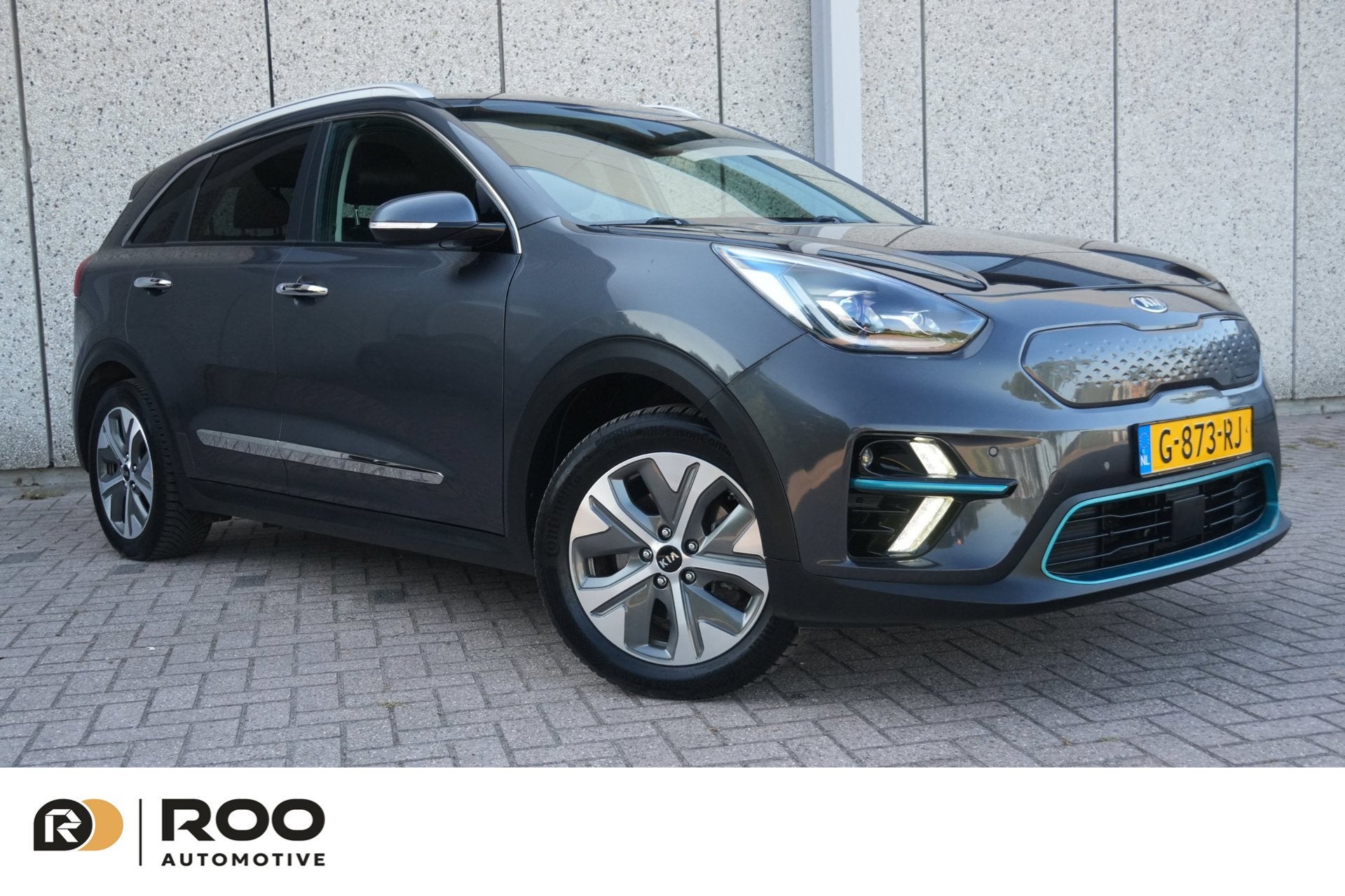 Kia E-Niro ExecutiveLine 64 kWh SOH 100%-3 fase- Super luxe, Auto's, Dealer onderhouden, Gebruikt, 1712 kg, 174 min
