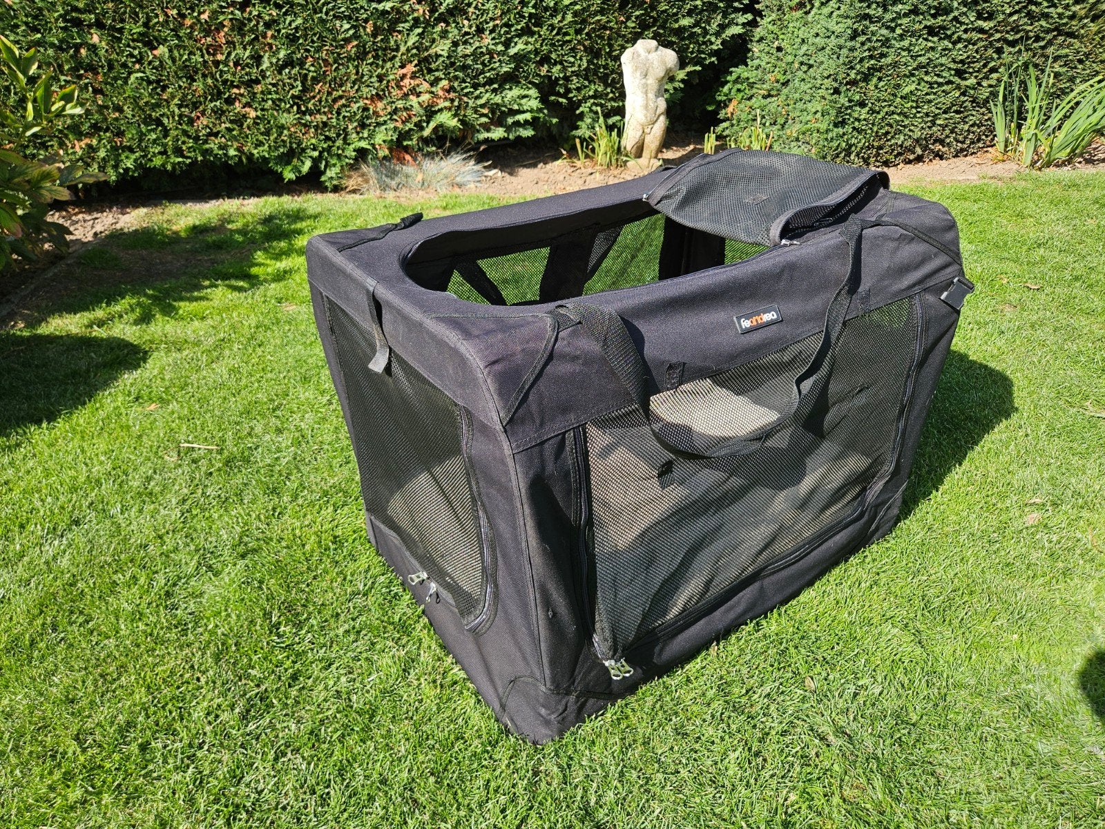 Feandrea stoffen hondenbench 60x60x80, Ophalen of Verzenden, Gebruikt