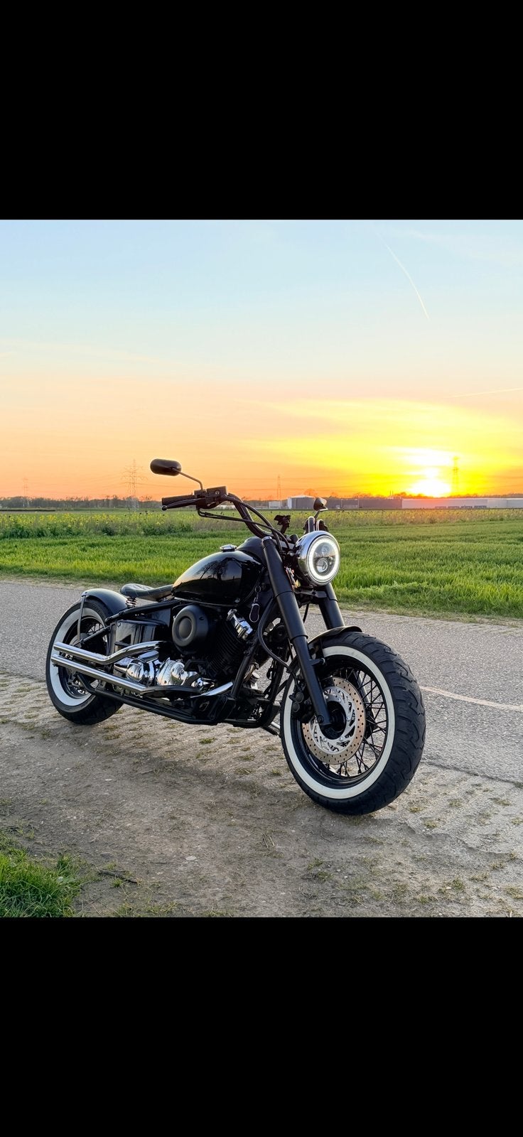 Yamaha XVS650 Bobber (uniek!), Motoren, Motoren | Yamaha, Particulier, Chopper, 12 t/m 35 kW, 2 cilinders, Cardan-aandrijving