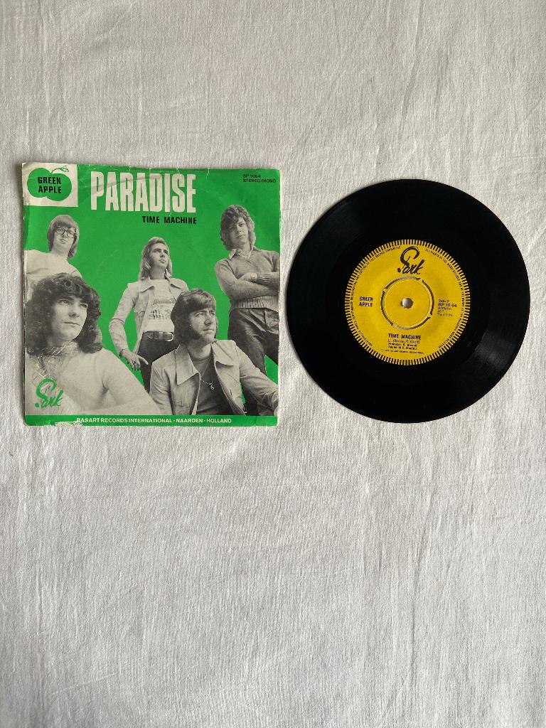 green apple - paradise, Gebruikt, 7 inch, Single, Ophalen of Verzenden